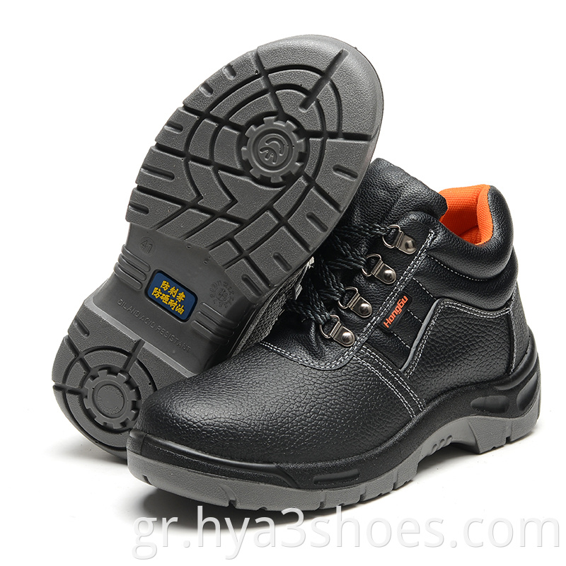 Hot Selling Cheap Genuine Leather Safety Shoes